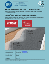 Preview thumbnail for Neopor GPS Insulation EPD