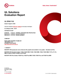 PDF thumbnail for BASF Neopor GPS Evaluation Report-Resin UL ER5817